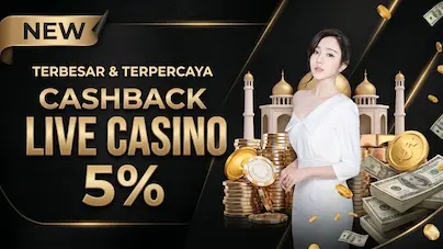 Cashback Mingguan Hingga 5% untuk Member Aktif